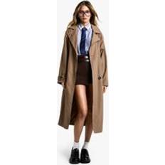 Boohoo Coats boohoo Womens Belted Trench Coat - Beige