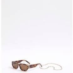 Women Sunglasses River Island Womens Gold Sunglasses Chain - Gold