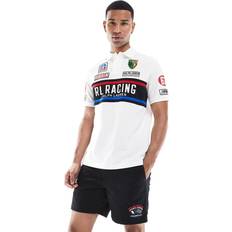 Polo Ralph Lauren Black Shorts Polo Ralph Lauren Prepsters Racing Logo Flat Front Twill Chino Shorts - Black