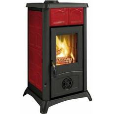 Caminetti La Nordica stufa legna 7111600 gemma elegance bordeaux Stufe Climatizzazione