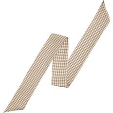 Checkered Scarf - Beige