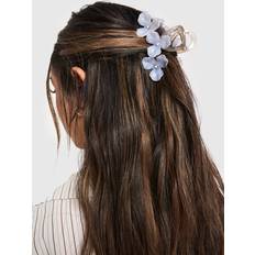 Grey Hair Clips boohoo Womens Flower Hair Clip One Size Grey