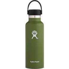 Hydro Flask Standard Mouth Flex Olive Vattenflaska 0.532L