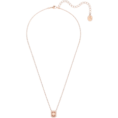 Swarovski Una necklace - Rose Gold/Pink/Transparent