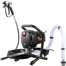 VEVOR Färgsprutor VEVOR Sprayfärgningssystem 750 W 3000 PSI Bärbar Luftfri Spruta 1,2 L/min Färgpistol 7,6 m
