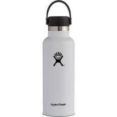 Hydro Flask Standard Mouth Flex White Vattenflaska 0.532L