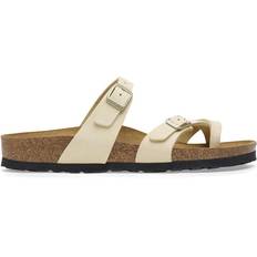 Birkenstock Mayari Nubuck Leather - Ecru