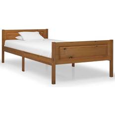 vidaXL Solid Pine Sengeramme 96X206cm
