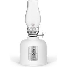 Solstickan Inredningsdetaljer Solstickan Kerosene White/Silver Oljelampa 19cm