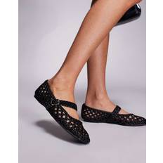 Black Ballerinas Public Desire Winoma Ballet Flats - Black