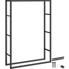 tectake Log Holder Tuby Firewood Rack 100.5 x 25 x 150 cm