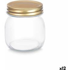 Gold Transparent 300 ml Jar 12 Pack