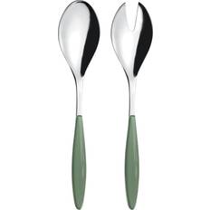Guzzini Serveringsbestick Guzzini Feeling Cutlery Salad Servers Lagoon Green Salladsbestick