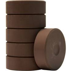 Tempera Paints Jack Richeson Tempera Cakes Burnt Umber Large Pack of 6