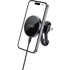 Trådlös laddare mobil Tech-Protect Magsafe Bilhållare MM15W-V5 Trådlös Laddare 15W