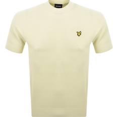Lyle & Scott Linne T-shirts Lyle & Scott Mid Knits T-shirt Yellow