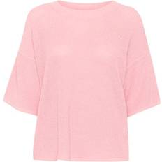 Dam - Linne Tröjor Part Two Avslappnad Passform Tröja - Pink