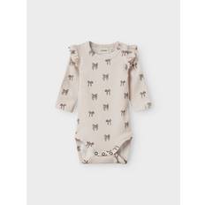 18-24M Bodyer Børnetøj Lil'Atelier Nbfgavo Eko Body - Rosa