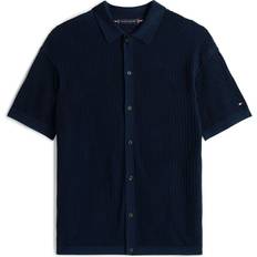 Tommy Hilfiger Herre Skjorter Tommy Hilfiger Structure Open Knit Over Shirt