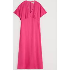 Evenglow Satin Dress - Tulip
