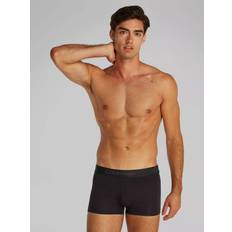 Herr - Modal Underkläder Calvin Klein 3 Pack Ultra Soft Modal Trunks - Black