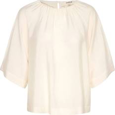 Soaked in Luxury Bluser Soaked in Luxury Slleodora Top Ss Bluser - White