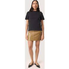Soaked in Luxury Jina Puff Sleeve T-Shirt - Black