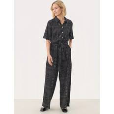 Part Two Dam Jumpsuits & Overaller Part Two Dot Print Jumpsuit Dam - Black