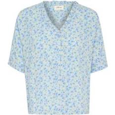 Blommiga - Dam Blusar Cream Blus Tiah