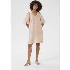 CULTURE Midikjoler CULTURE Cuadrielle Dress Kvinde - Smoke Gray
