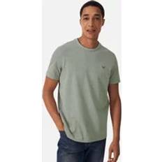 Men's Oxford Cotton T-Shirt - Tan