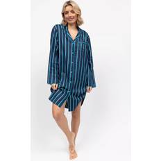 Stripes Nightgowns Cyberjammies Marina Stripe Nightshirt - Navy