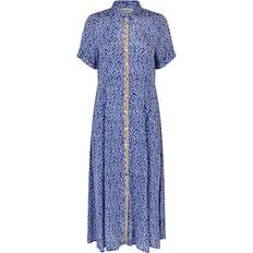 Lollys Laundry Kjoler Lollys Laundry Blake Maxi Dress Ss Dress - Blue