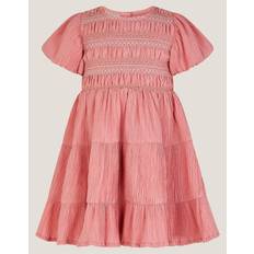 Tulle Dress Dresses Children's Clothing Monsoon Baby Girls Shirred Dress - Pink