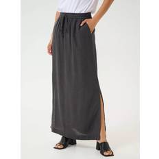 Dame - Uld Nederdele Kaffe Nederdel Milia - Black Oyster