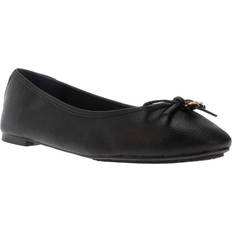 Unisex Ballerinas Dune London Womens Harpington Leather Ballerina Flats - Black
