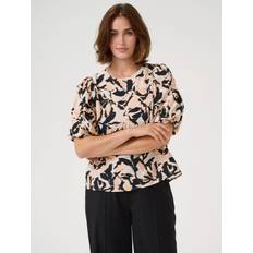 Dam - Rosa Blusar Kaffe Kapaco Blouse - Beige