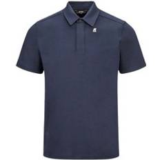 Jersey - Unisex Pikétröjor K-Way Topp Herr M Vincelle Kortärmad Pikétröja - Blue
