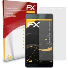 Screen Protectors atFoliX 3x Screen Protection Film for Microsoft Lumia 950 XL Matt & Shockproof
