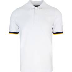 V-Neck Polo Shirts K-Way Polo Shirt - Blanc
