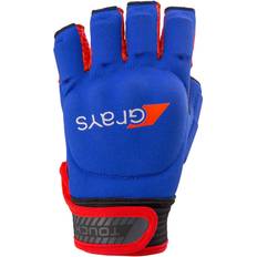 Spieler-Schutzausrüstung Grays Linke Hockeyhandschuhe Touch Bleu
