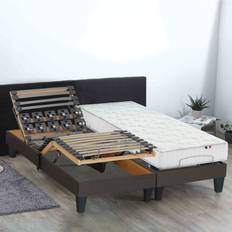 Ensembles de Lit Lit Electrique Matelas Mousse Accueil 2x80x200 cm