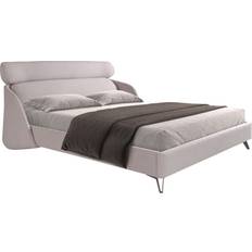 Beds & Mattresses Cerda Angel Bett Hellgrau Schwarz Rahmenbett
