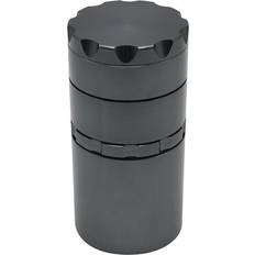 Smoking Accessories Aihontai 2 In 1 Aluminum Alloy Tobacco Grinder with Storage Jar