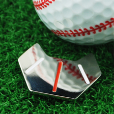 Golf Marker Hat Clip for Positioning Alignment