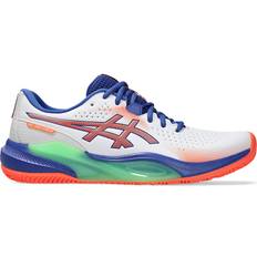 Vita Racketsportskor Asics Gel-Challenger 15 Padel - White/Vivid Coral