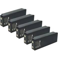 VHBW 5x Battery Replacement for Scanreco EEA2512 EEA4404 IM6024 708031757