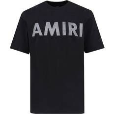 Amiri T-shirts Amiri Stencil Tee - Black
