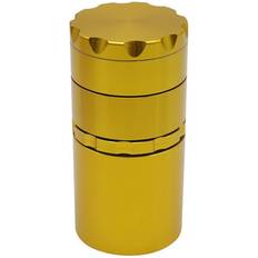 Smoking Accessories Aihontai 2 In 1 Aluminum Alloy Tobacco Grinder with Storage Jar