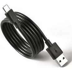Kablar INF 3A Snabbladdning Type-C-Kabel 2-pack Svart S